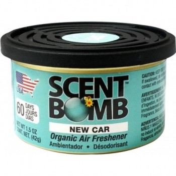 Scent Bomb Organic Can New Car