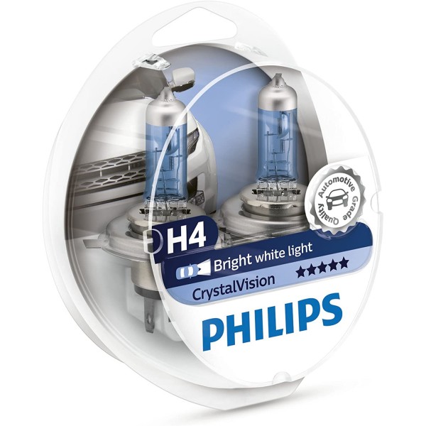 Jual Philips Premium Vision H4 60/55W +30% Lebih Terang - Lampu