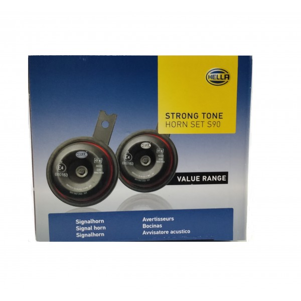 Hella Disk Horn Strong Tone S90 12v 1Pair