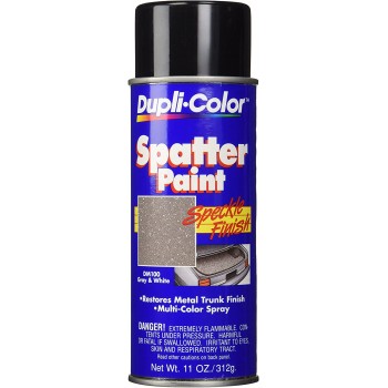 Dupli Color Spatter Paint Gray & White DM100