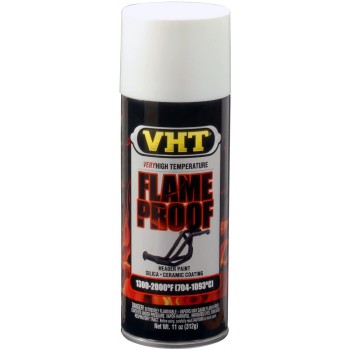 VHT Flame proof Spary Paint  Flat White 11oz SP101