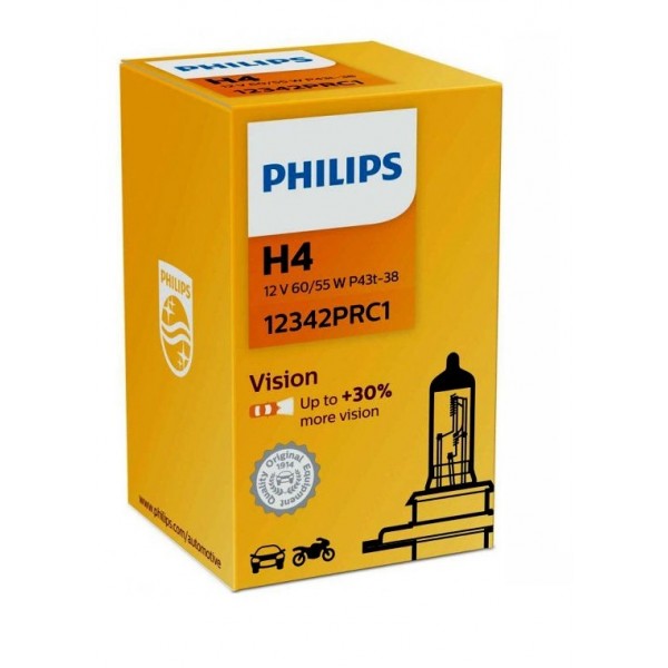 Philips Halogen H4 60/55W 12V 1PC