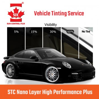 Car Tinting Service - STC Nano Layer High Performance Plus