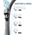 Hella Wiper Blade Cleantech 2.0 adaptors