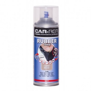 Car Rep Rubber comp rubberized spray Camo Beige Matte