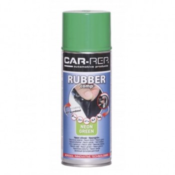 Car Rep Rubber comp rubberized spray Neon Green