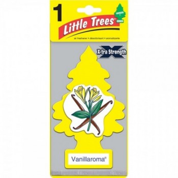 Little Tree Air freshener Vanillaroma X-Tra Strength