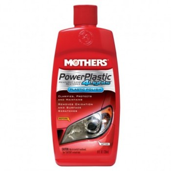 Mothers Power Plastic 4 Lights Head light Restorer 8oz