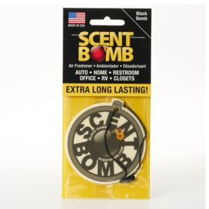 Scent Bomb Hanging Circle Black Bomb 2pc