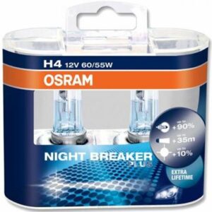 Osram Night Breaker Plus H4 12v 60/55w 1Pair