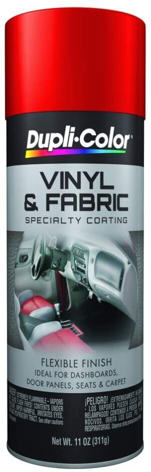 Dupli Color Red High Performance Vinyl and Fabric Spray HVP100