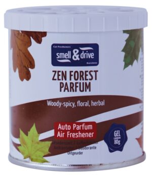 Smell & Drive Gel Can Air Freshener Zen Forest Parfume