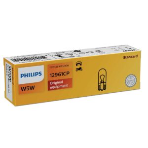 Philips Bulb W5W 5w 12v 10PC/SET