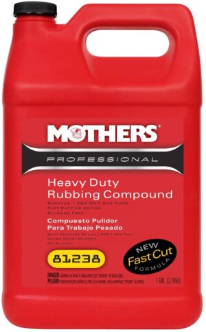 Mothers Professional Heavy Duty Rubbing Compound 1Gallon