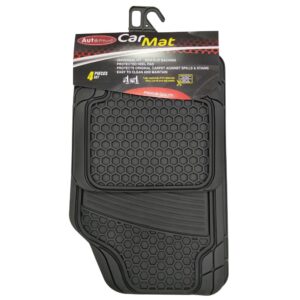 Auto Plus Honey Comb Car Floor Mat 4pc-set