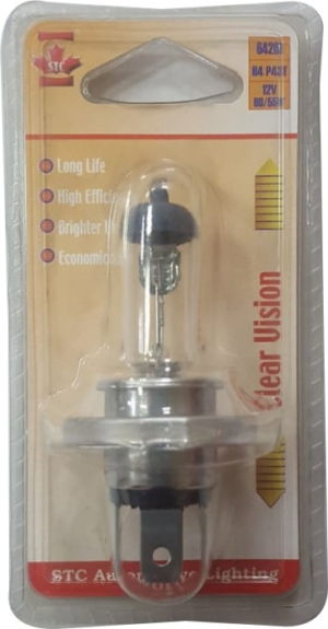 STC-H4 12 volt 60/55W P43T Clear Vision Bulb