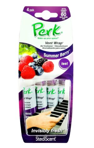 Little Tree Perk Air freshener Vent Wrap Summer Berry