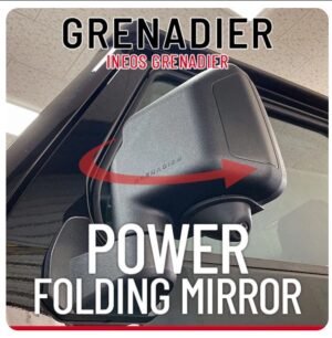 Ineos Grenadier Power Folding Mirrors